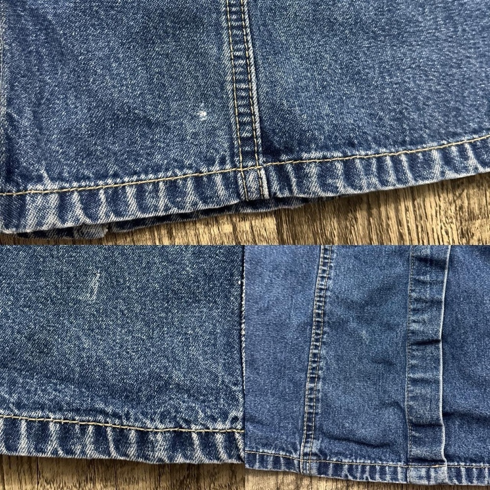 Vintage Y2K Faded Glory denim buckle dress - Picture 8 of 8